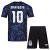 Camisola Argentina Maradona 10 Criança Equipamento Alternativa Mundial de 2026 Manga Curta