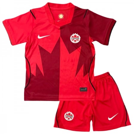 Camisola Canadá Criança Equipamento Principal Mundial de 2026 Manga Curta
