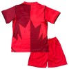 Camisola Canadá Criança Equipamento Principal Mundial de 2026 Manga Curta