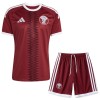 Camisola Catar Criança Equipamento Principal Mundial de 2026 Manga Curta