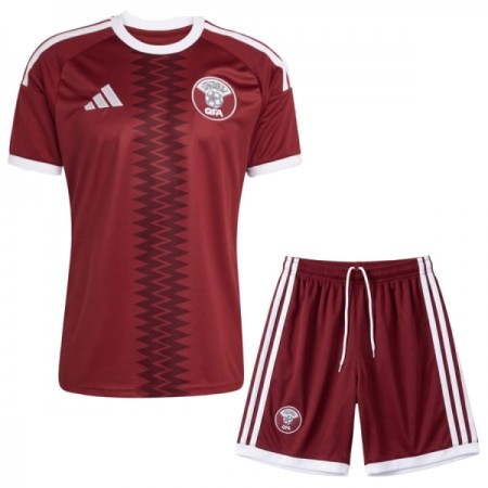 Camisola Catar Criança Equipamento Principal Mundial de 2026 Manga Curta
