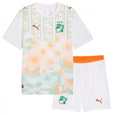 Camisola Costa do Marfim Criança Equipamento Alternativa Mundial de 2026 Manga Curta