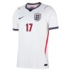 Camisola Inglaterra Foden 17 Equipamento Principal Mundial de 2026 Manga Curta