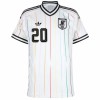 Camisola Japão Kubo 20 Criança Equipamento Alternativa Mundial de 2026 Manga Curta