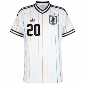 Camisola Japão Kubo 20 Criança Equipamento Alternativa Mundial de 2026 Manga Curta