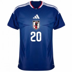 Camisola Japão Kubo 20 Criança Equipamento Principal Mundial de 2026 Manga Curta