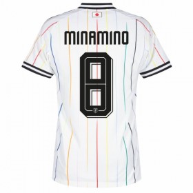 Camisola Japão Minamino 8 Equipamento Alternativa Mundial de 2026 Manga Curta