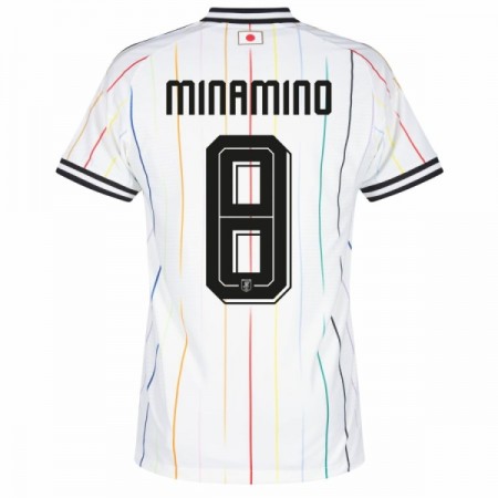 Camisola Japão Minamino 8 Equipamento Alternativa Mundial de 2026 Manga Curta