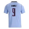 Camisola Uruguai Darwin Nunez 9 Equipamento Principal Mundial de 2026 Manga Curta
