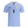 Camisola Uruguai Darwin Nunez 9 Equipamento Principal Mundial de 2026 Manga Curta
