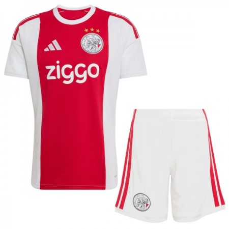 Camisola Ajax Amsterdam Criança Equipamento Principal 2026-27 Manga Curta Camisola Ajax Amsterdam Criança Equipamento Principal 2026-27 Manga Curta