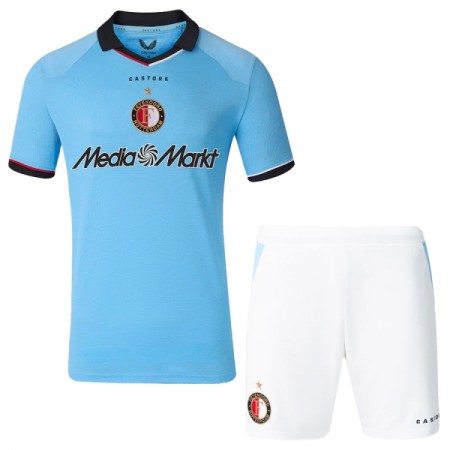 Camisola Feyenoord Rotterdam Criança Equipamento Alternativa 2026-27 Manga Curta