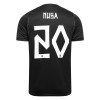 Camisola Noruega Nusa 20 Criança Equipamento Alternativa Mundial de 2026 Manga Curta