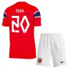 Camisola Noruega Nusa 20 Criança Equipamento Principal Mundial de 2026 Manga Curta Camisola Noruega Nusa 20 Criança Equipamento Principal Mundial de 2026 Manga Curta