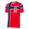 Camisola Noruega Nusa 20 Criança Equipamento Principal Mundial de 2026 Manga Curta