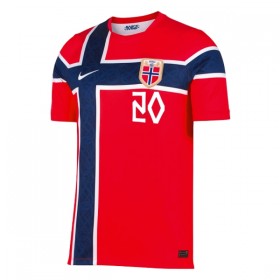 Camisola Noruega Nusa 20 Criança Equipamento Principal Mundial de 2026 Manga Curta