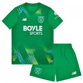 Camisola West Ham United Guarda Redes Criança Equipamento Principal 2026-27 Manga Curta