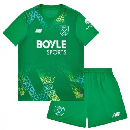Camisola West Ham United Guarda Redes Criança Equipamento Principal 2026-27 Manga Curta