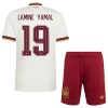Camisola Espanha 2 Stars Lamine Yamal 19 Criança Equipamento Alternativa Mundial de 2026 Manga Curta Camisola Espanha 2 Stars Lamine Yamal 19 Criança Equipamento Alternativa Mundial de 2026 Manga Curta