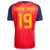Camisola Espanha 2 Stars Lamine Yamal 19 Equipamento Principal Mundial de 2026 Manga Curta