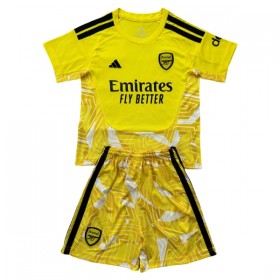 Camisola Arsenal Guarda Redes Criança 2026-27 Amarela Manga Curta