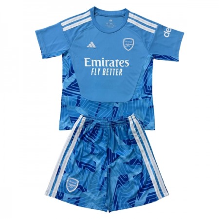 Camisola Arsenal Guarda Redes Criança 2026-27 Azul Manga Curta