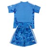 Camisola Arsenal Guarda Redes Criança 2026-27 Azul Manga Curta