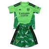 Camisola Arsenal Guarda Redes Criança 2026-27 Verde Manga Curta