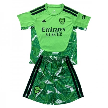 Camisola Arsenal Guarda Redes Criança 2026-27 Verde Manga Curta