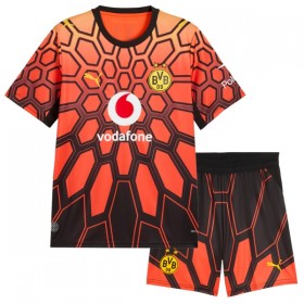 Camisola Borussia Dortmund Guarda Redes Criança Equipamento Principal 2026-27 Laranja Manga Curta