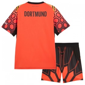 Camisola Borussia Dortmund Guarda Redes Criança Equipamento Principal 2026-27 Laranja Manga Curta