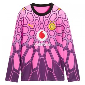 Camisola Borussia Dortmund Kobel 1 Guarda Redes Equipamento Alternativa 2026-27 Rosa Manga Comprida