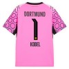 Camisola Borussia Dortmund Kobel 1 Guarda Redes Equipamento Alternativa 2026-27 Rosa Manga Curta Camisola Borussia Dortmund Kobel 1 Guarda Redes Equipamento Alternativa 2026-27 Rosa Manga Curta