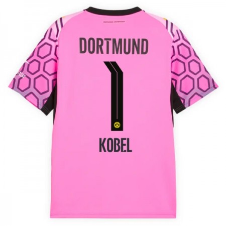 Camisola Borussia Dortmund Kobel 1 Guarda Redes Equipamento Alternativa 2026-27 Rosa Manga Curta Camisola Borussia Dortmund Kobel 1 Guarda Redes Equipamento Alternativa 2026-27 Rosa Manga Curta
