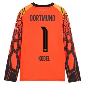 Camisola Borussia Dortmund Kobel 1 Guarda Redes Equipamento Principal 2026-27 Laranja Manga Comprida