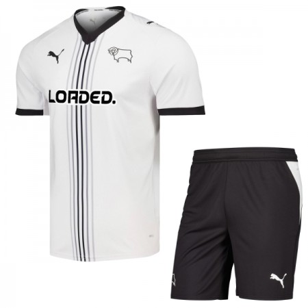Camisola Derby County Criança Equipamento Principal 2026-27 Manga Curta