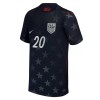 Camisola Estados Unidos Balogun 20 Equipamento Alternativa Mundial de 2026 Manga Curta