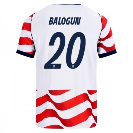 Camisola Estados Unidos Balogun 20 Equipamento Principal Mundial de 2026 Manga Curta
