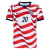 Camisola Estados Unidos Balogun 20 Equipamento Principal Mundial de 2026 Manga Curta