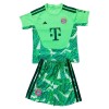 Camisola FC Bayern München Guarda Redes Criança 2026-27 Verde Manga Curta