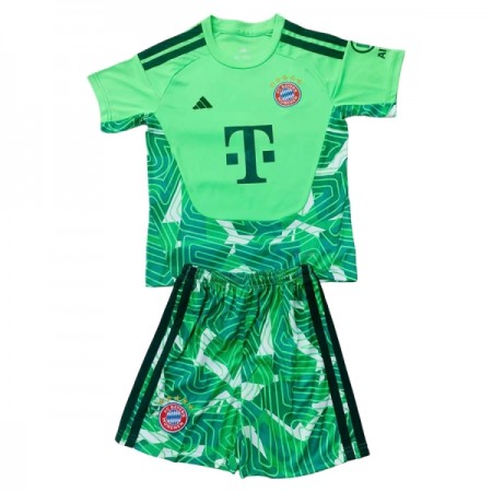 Camisola FC Bayern München Guarda Redes Criança 2026-27 Verde Manga Curta
