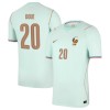 Camisola França Desire Doue 20 Equipamento Alternativa Mundial de 2026 Manga Curta Camisola França Desire Doue 20 Equipamento Alternativa Mundial de 2026 Manga Curta