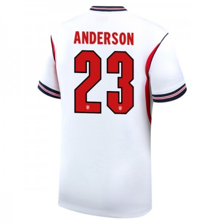 Camisola Inglaterra Elliot Anderson 23 Equipamento Principal Mundial de 2026 Manga Curta