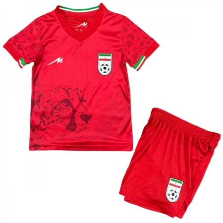 Camisola Irão Criança Equipamento Alternativa Mundial de 2026 Manga Curta