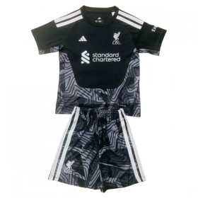Camisola Liverpool Guarda Redes Criança 2026-27 Preta Manga Curta