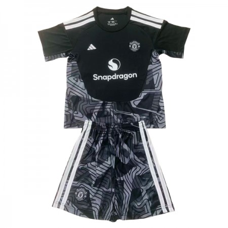 Camisola Manchester United Guarda Redes Criança 2026-27 Preta Manga Curta Camisola Manchester United Guarda Redes Criança 2026-27 Preta Manga Curta