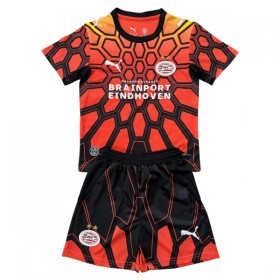 Camisola PSV Eindhoven Guarda Redes Criança 2026-27 Laranja Manga Curta