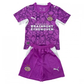 Camisola PSV Eindhoven Guarda Redes Criança 2026-27 Roxo Manga Curta