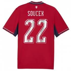 Camisola República Checa Soucek 22 Equipamento Principal Mundial de 2026 Manga Curta