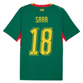 Camisola Senegal Sarr 18 Equipamento Alternativa Mundial de 2026 Manga Curta